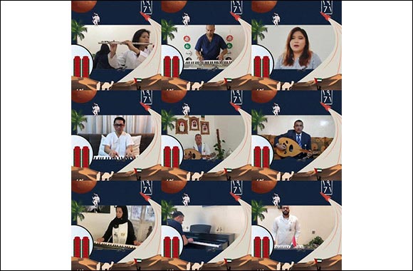 SEHA Frontline Health Workers Pay a Musical Tribute to the UAE on 49th National Day