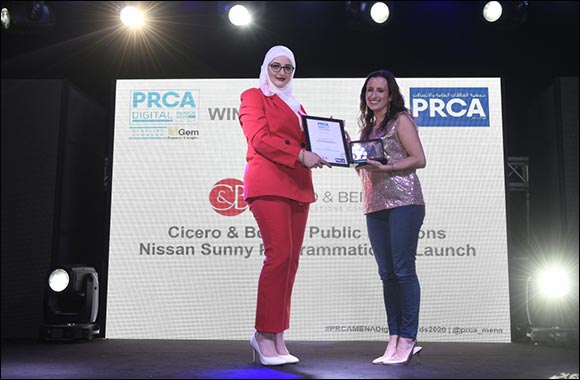 Cicero & Bernay Wins PRCA Award for Best Use of Reporting and Measurement for Programmatic PR Campaign