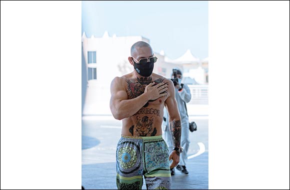 Conor McGregor Arriving at Fight Island