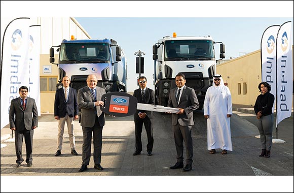Al Tayer Motors Delivers Ford Trucks' Vehicles to Imdaad