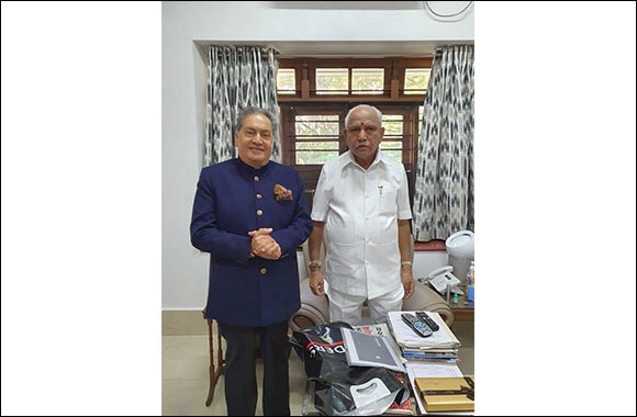 Hon. Regional Director, Middle East of Electronics and Computer Software Export Promotion Council (ESC) meets Hon'ble Chief Minister of Karnataka