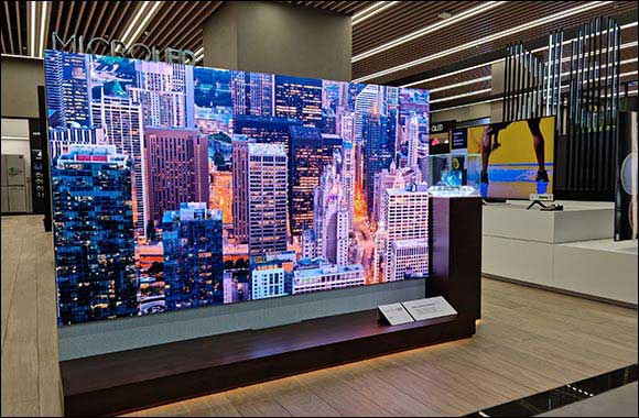 Samsung's Award-Winning MicroLED TV makes first Appearance in the UAE Ahead of Upcoming Nationwide Launch