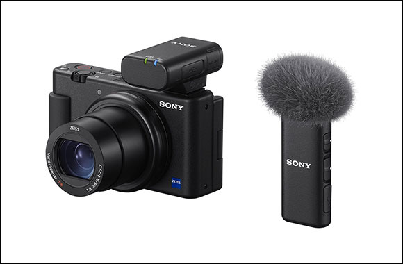 Sony Middle East & Africa Announces the ECM-W2BT Wireless Microphone and the ECM-LV1 Compact Stereo Lavalier Microphone