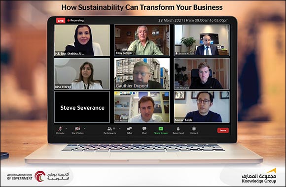 Knowledge Group in Partnership With Abu Dhabi School of Government Sheds Light on How Sustainability Can Transform Businesses