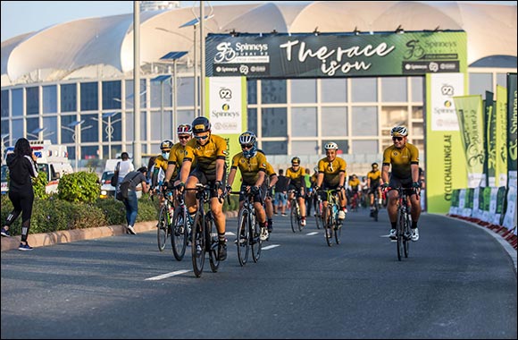 Cyclists Take Over the Streets of Dubai for Spinneys Dubai 92 Cycle Challenge