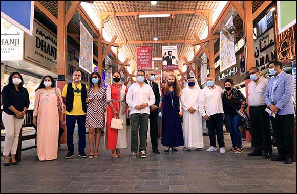 Iconic Dubai Gold Souk Brings Sky Art to All