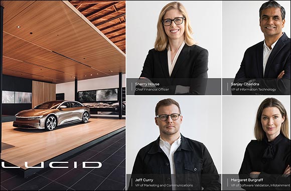 Lucid Motors Appoints Sherry House as Chief Financial Officer