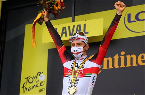 Pogacar Powers to Victory in Stage 5  Of the Tour De France