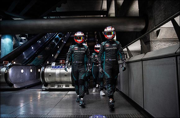 Jaguar Racing ‘Clones' Takeover Iconic London Underground Ahead of Heineken London E-prix