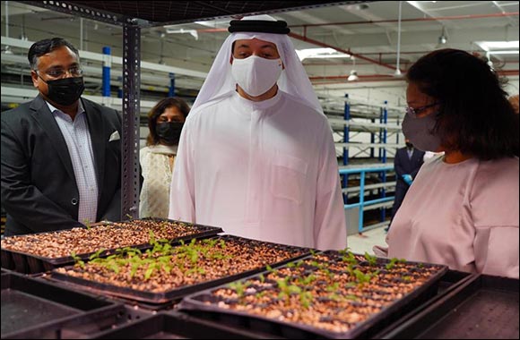 Al Aliyo HydroFarms Embarks on Hydroponic Fodder Project in Hamriyah Free Zone with Investments worth AED9M