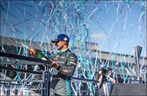 Mitch Evans Secures His Fifth Podium for Jaguar Racing to Take the Lead in the Formula E Teams' Standings