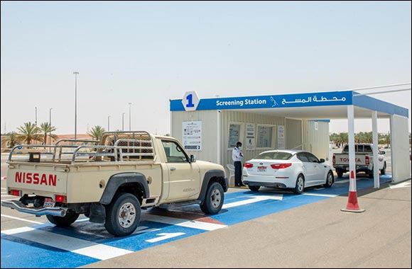 SEHA Introduces Three New COVID-19 Drive-Through Services Center in Al Dhafra