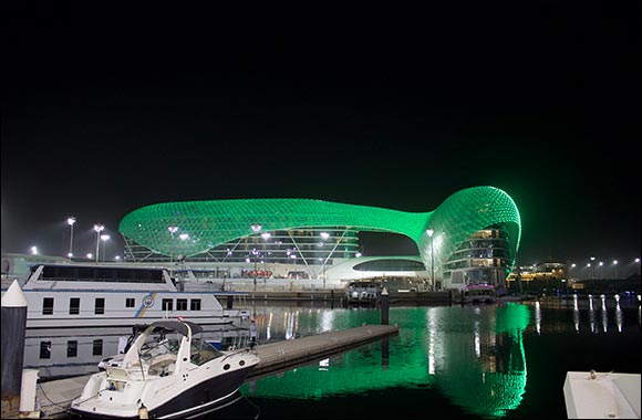 Yas Island to Go Green and Organize Fireworks Fantasia in Celebration of Saudi Arabia's National Day