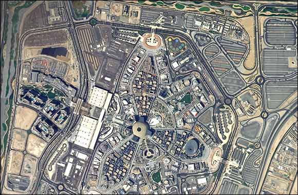 KhalifaSat from Space of EXPO 2020