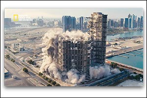 National Geographic Abu Dhabi Captures Modon Properties' Record-Breaking Demolition of Mina Plaza in ...