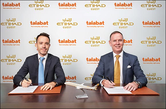 Etihad Airways and Talabat Team Up  To Explore a Range of Exciting New Initiatives