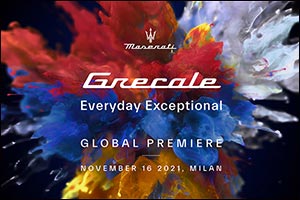 Milan, 16th November 2021: New Maserati Grecale Global Premiere
