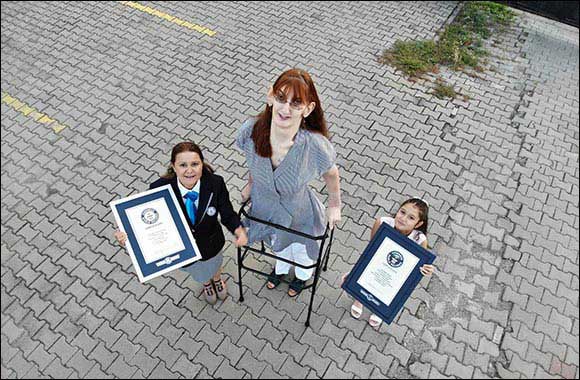 TURKEY'S Rumeysa Gelgi is warded GUINNESS WORLD RECORDS™ Title for Tallest Woman Living with a Height of 215.16cm (7ft 0.7in)