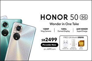 HONOR Launches its First Vlog Smartphone HONOR 50 in Saudi Arabia
