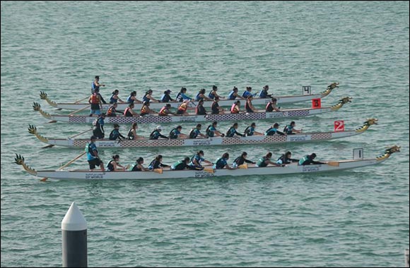 An Action Packed; Adrenaline Fueled Dragon Boat Challenge returns to Dubai's Waterfront Market