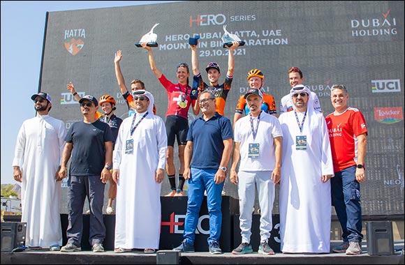 Czech Stosek and Switzerland's Luthi Bag Top Honours in HERO Dubai Hatta Elite 60km Race