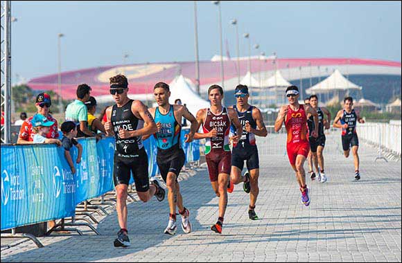 World Triathlon Championships Series Abu Dhabi sees Stellar Performance from World's Best Triathlon Athletes