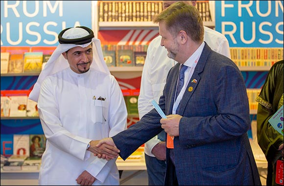 Russian Officials laud Sharjah's Cultural Leadership during a Visit to SIBF 2021