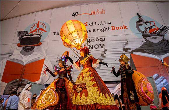 Steampunk Travellers Charm Visitors at 40th Sharjah International Book Fair