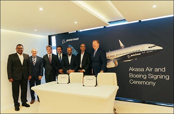Akasa Air Orders 72 Fuel-Efficient 737 MAX Airplanes to Launch Service in Fast-Growing Indian Market