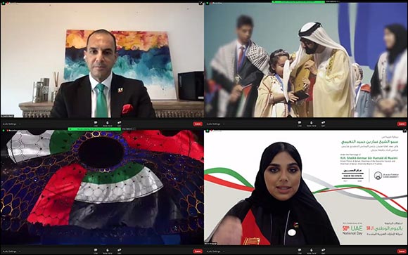 Ajman University Organizes Week-Long Celebrations for 50th UAE National Day