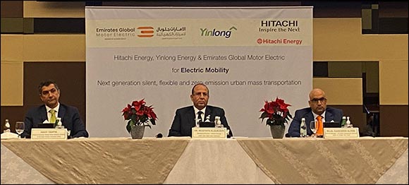 Hitachi Energy Partners with Emirates Global Motor Electric to Advance Sustainable Mobility in Middle East and Africa