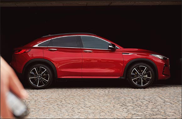 All-new INFINITI QX55 makes a Stylish Debut at Arabian Automobiles'