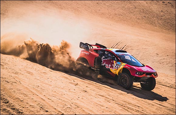 Loeb Passes Tough Dakar Test to  Keep Up Brx Challenge