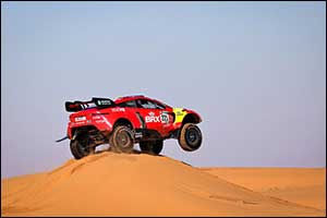 Loeb Eats Into Al Attiyah's Dakar Lead