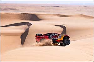 Loeb Closes the Gap Again to Turn Up  Dakar Pressure