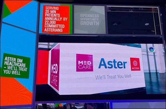 Aster DM Healthcare Launches its Corporate Booth at India Pavilion – Expo 2020; Presents a Digital Global Showcase of its Multi-Geography Integrated Healthcare Offering