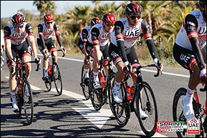 Gibbons on the Podium as UAE Team Emirates continues its Strong Run in Mallorca