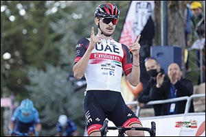 Covi Takes Stage Win and Yellow Jersey in Andalucia  For UAE Team Emirates