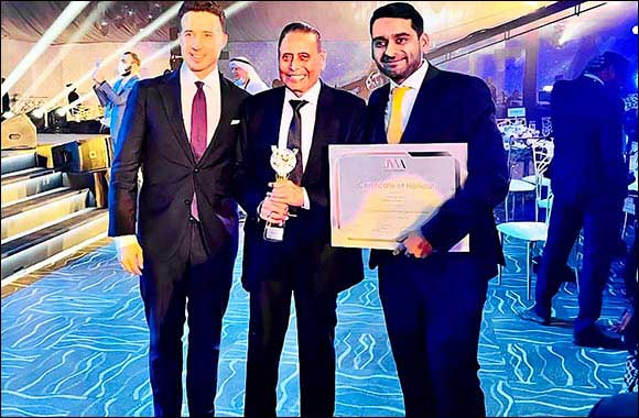 Chirag Vora Wins Young Entrepreneur of the Year Award'  at Jewellery World Awards Dubai 2022