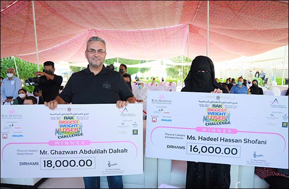 Whopping 126 kgs Collectively Lost by 4 ‘Biggest Losers' as RAK Biggest Weight Loser Challenge concludes!