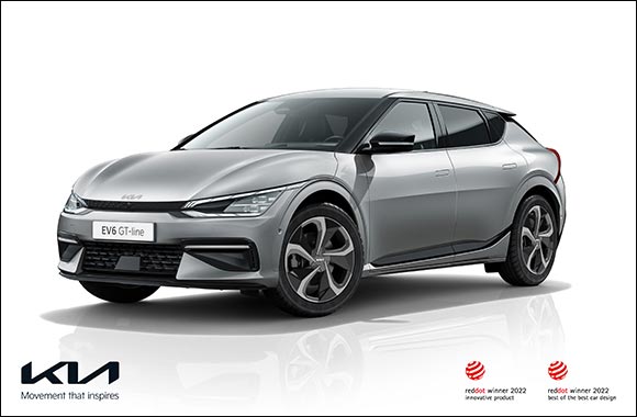 Kia EV6 Triumphs in 2022 Red Dot Design Awards