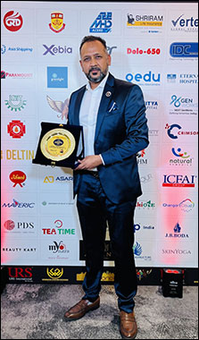 Dheeraj Thakur Wins the Coveted  ‘AsiaOne Advertising & PR Champion of the Year' Award