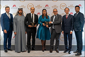 Etihad Engineering Receives Industry Recognition  at Aviation Achievement Awards 2022