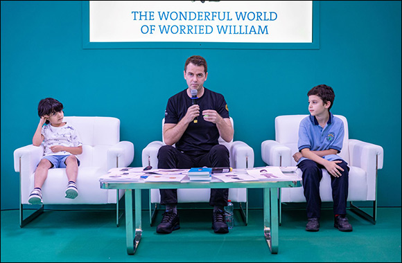 How to Conquer Anxiety and Write a Book, Author  Liam Kelly spells out at Sharjah Children's Reading Festival