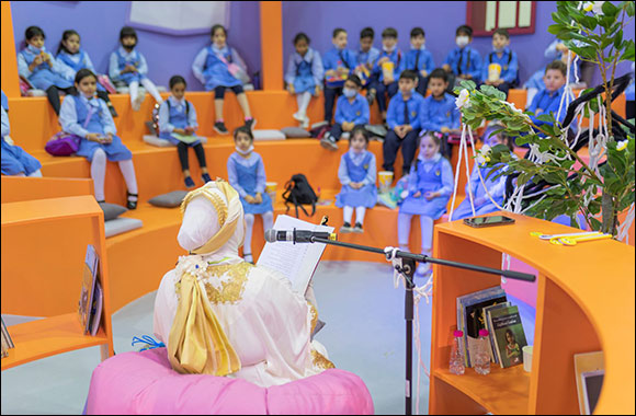Sharjah Children's Reading Festival 2022 recreates  the Charm of Storytelling for young Listeners