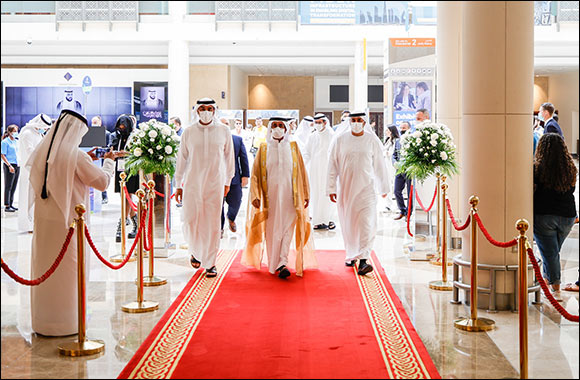 His Highness Sheikh Hasher Bin Maktoum Al Maktoum, Director General of Dubai Department of Information, opens CABSAT 2022