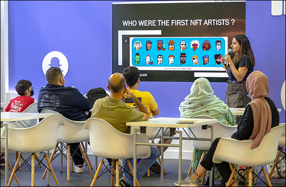 Discover how to Create Digital Art, Mint your own NFT and more, at  13th Sharjah Children's Reading Festival