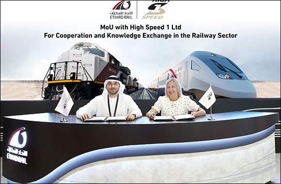 Etihad Rail Signs Three MoUs with European Companies to Exchange Knowledge and Expertise in the Railway Sector