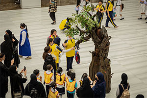 �Walking Trees' Wandering the Halls of SCRF 2022 Raise Awareness about the importance of Nature and  ...