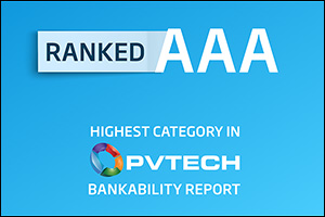 Trina Solar Ranks �AAA' in Latest PV Tech Bankability Report